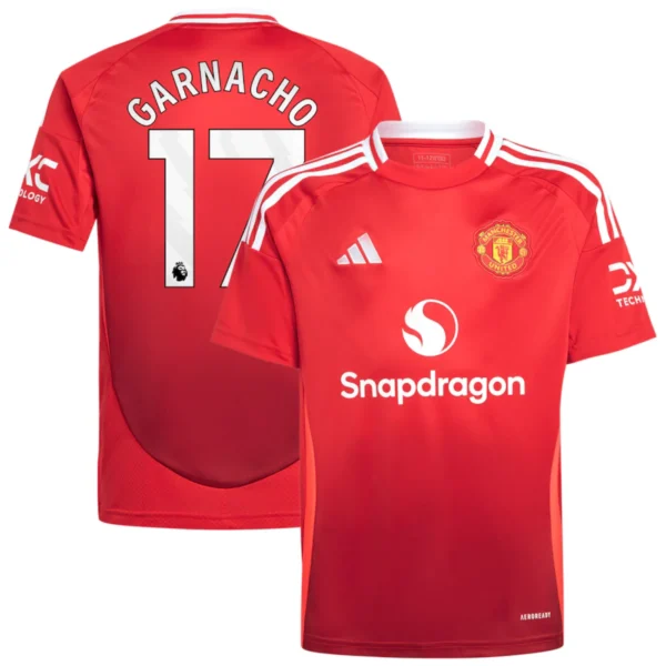 Alejandro Garnacho Jersey Manchester United Home 24/25