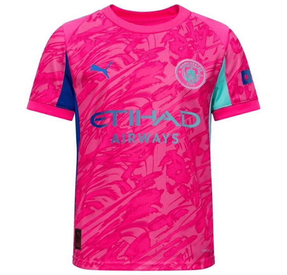 Manchester City Pink Jersey