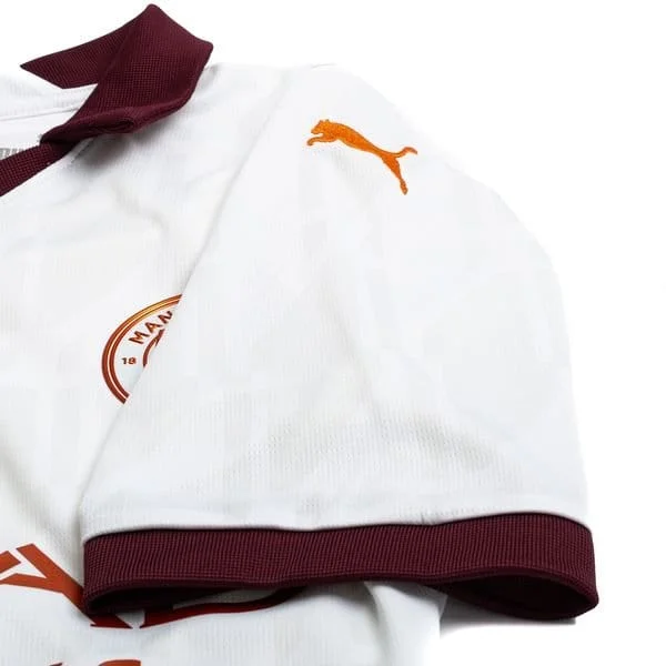 Manchester City White Jersey - Player Edition