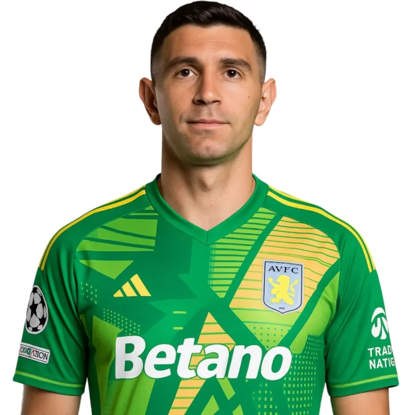 Aston Villa Martinez Jersey 24/25 – Goalkeeper Edition