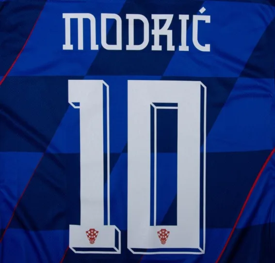 Modric Croatia Jersey 2025 Away - Player Edition