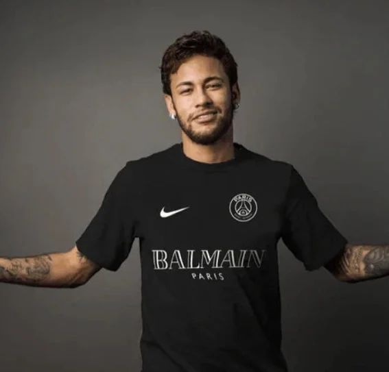 Balmain PSG Jersey Black - Special Edition